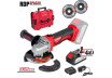 R20 Cordless Angle Grinder Ø125mm 4Ah 2discs Case RDP-SPAG20 thumbnail