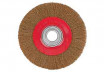 Wire wheel brush brassed ø200mm for bench ginder thumbnail