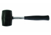 Rubber mallet with metal handle black 445g BS thumbnail