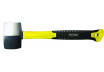 Rubber mallet fibreglass handle white/black 450g TMP thumbnail