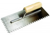 Plastring trowel wood handle 280x120mm with teeth TS thumbnail