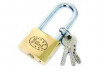 Brass pad lock long shackle 38mm TS thumbnail
