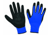 Ръкавици синьо трико / черен нитрил TS thumbnail