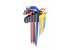 Ball point hex key set 1.5-10 mm, 9 pcs extra long COLOR TMP thumbnail