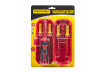 Insulated screwdrivers 1000V, interchangeable, 8 parts TMP thumbnail