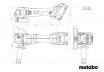 Polizor unghiular fără fir 125mm METABO L 18 7-125 2x4,0 Ah thumbnail