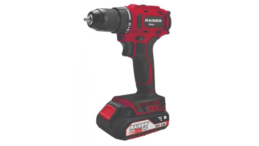 R20 Cordless Drill 2speed 10mm 50Nm 2Ah Case RDP-PCDI20 image