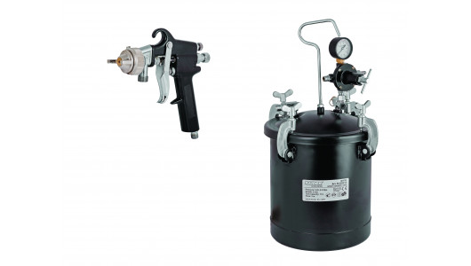 Spray gun tank 10L ø2mm hose 3.0m RD-PT02 image