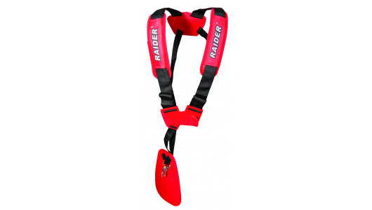 Harness with shoulder straps & soft padding red RD image