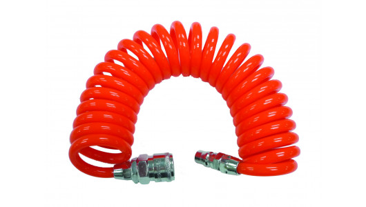 Air PU spiral hose ø6.5x9.5mm 5m 1/4M&F RD image