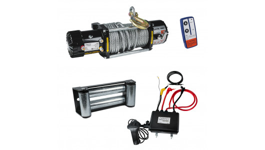 Electric winch 12V 5443kg 12000lbs 4.5 kW Ø9.5mm 29m RD-EW12 image