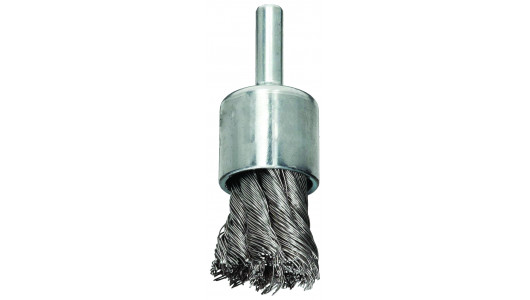 Twist Knot Wire Cup Brush ø25mm (1") with Shank image