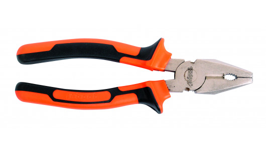 Combination pliers bi-material handle 180mm GD image