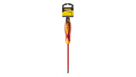 Insulated screwdriver 1000V SL5.5x125mm CR-V TMP image