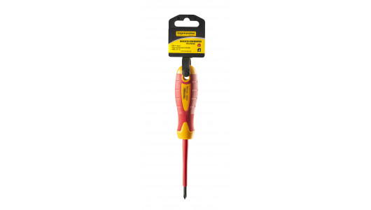 Insulated screwdriver 1000V Ph1x 80mm CR-V TMP image