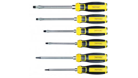 Hex go-thru screwdriver set 6pcs CR-V TMP image