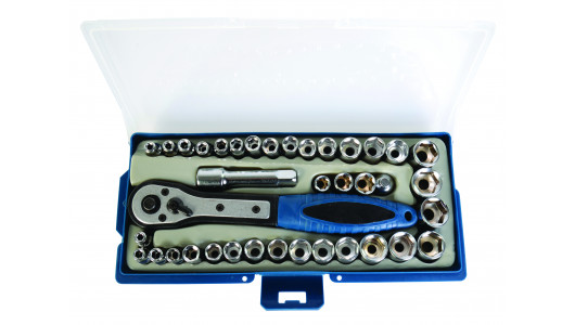 39pcs/Set socket wrench 1/4 4-15mm BS image