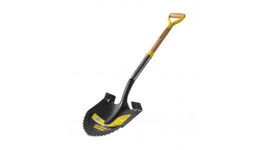 Round shovels wooden handle with big foot step 1150mm TMP image