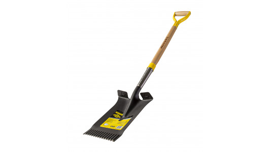Square shovel wooden handle with big foot step 1150mm TMP image