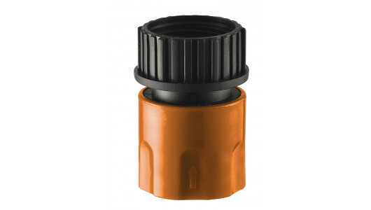 Plastic 1/2” female hose connector TG image