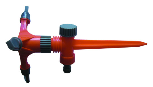 Plastic sprinkler 3-arm spike TG image