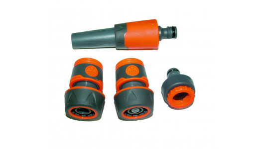 Adjustable hose nozzle 4 pcs set TG Premium image