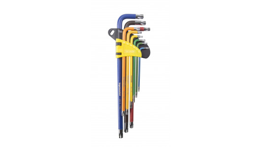 Set 9 chei TORX T10-T50 extra lungi COLOR TMP image