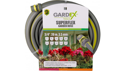 Furtun de gradina SUPERFLEX 3/4", 20m, 3.3mm GX image