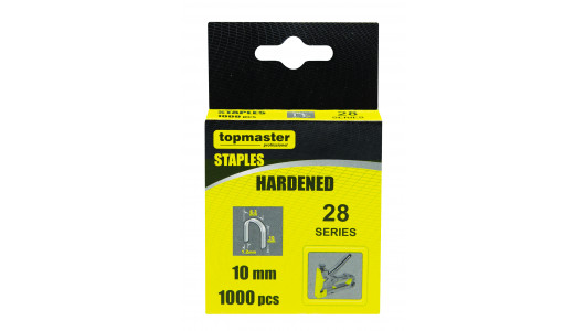 U-shape staples 10mm 1000pcs/box TMP image