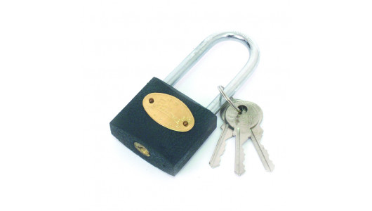 Iron pad lock long shackle 38mm TS image