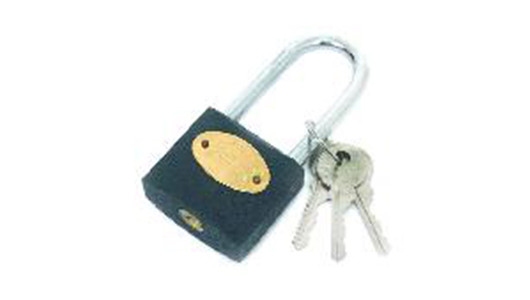 Iron pad lock 63mm / 300g. TS image