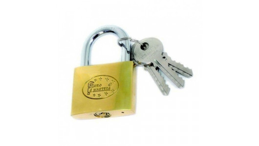 Brass pad lock 38mm TS image