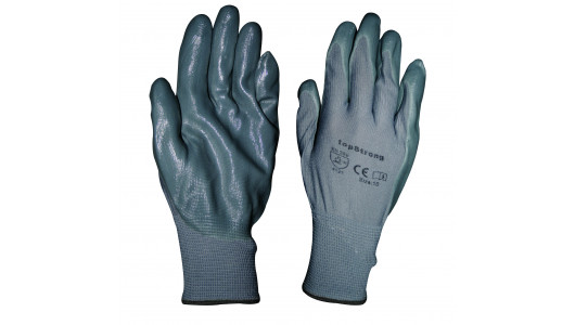 Grey nitril grey base gloves - hangerTS, 10 image