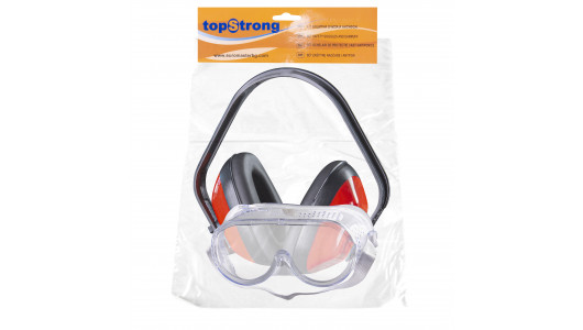 2 pcs/set Safety goggle and earmuff TS image