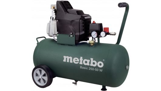 Компресор 50 л 1.5kW METABO BASIC 250-50 W image