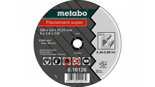 Диск за метал 125х1.0х22.2mm A60T BF41 Inox image