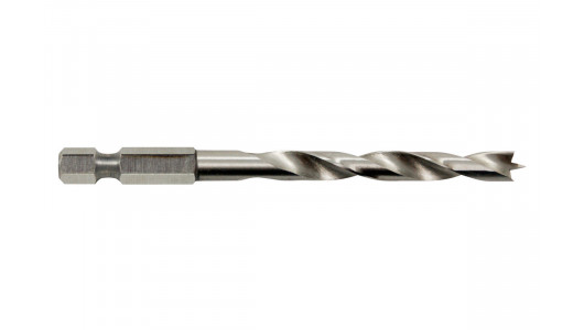 Wood twist drill hex shank 5 mm image