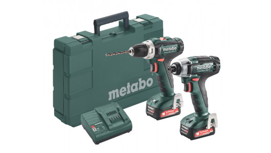 К-кт METABO Combo Set 2.7.1 12 V BS + SSD 2x2.0Ah image