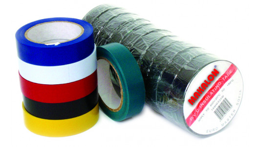 PVC Insulation tape blue 18mm x 20m MK image