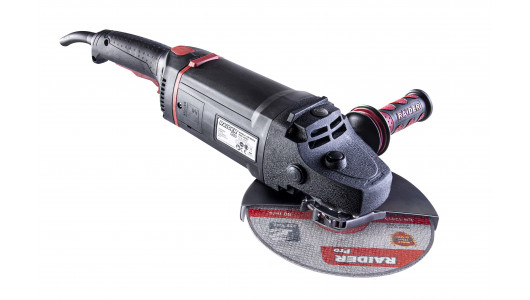 Angle grinder 230mm 2400W RDP-AG65 Black edition image