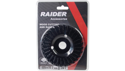 Wood Cutting and Rasp Disc 125x22.2mm 28T image