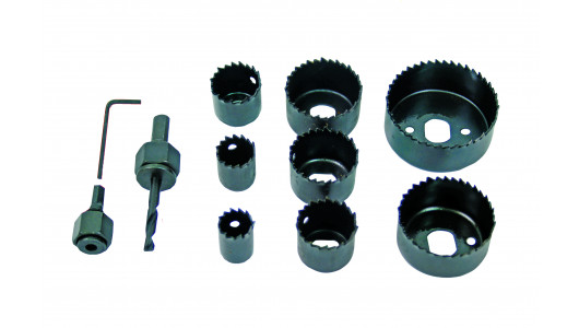 Hole cutters ø19-64mm 11pcs. kit image