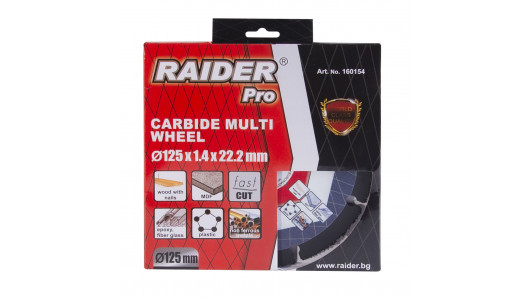 Диск за ъглошлайф Carbide Multi Wheel 125x22.2mm image