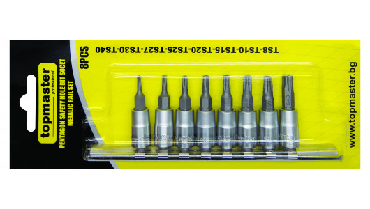 Set 8 biti Torx 1/4' TS8-40 TMP image