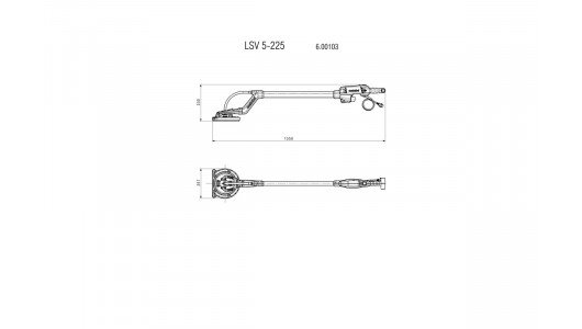 LSV 5-225 Long-neck Sander image