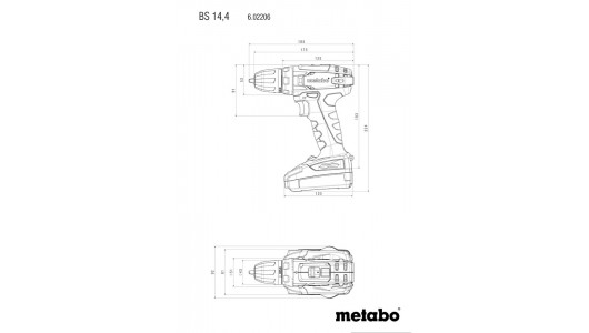 BS 14.4 *Cordless Drill Screwdriver 10mm image