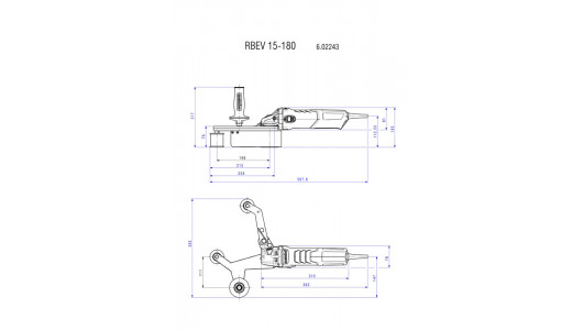 RBE 15-180 Set * Wraparound Tube Sander image