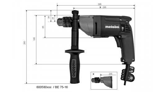 BE 75-16 * Drill image