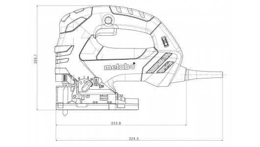 Прободен трион 750W 140mm METABO STEB 140 QUICK image