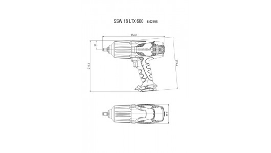 SSW 18 LTX 600 Cordless Impact Screwdriv image